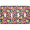 Pomegranates & Lemons Light Switch Cover (4 Toggle Plate)