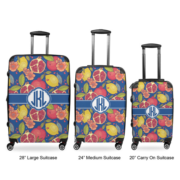 Pomegranates & Lemons Luggage Bags all sizes - With Handle