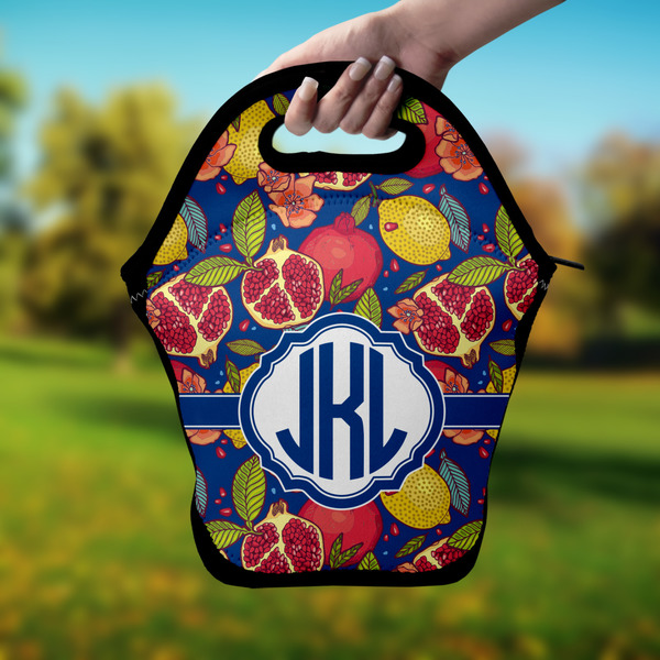Pomegranates & Lemons Lunch Bag - Hand