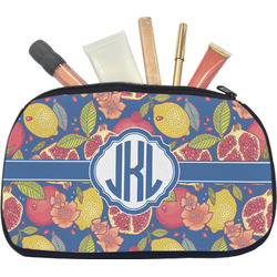 Pomegranates & Lemons Makeup / Cosmetic Bag - Medium (Personalized)