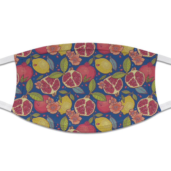 Custom Pomegranates & Lemons Cloth Face Mask (T-Shirt Fabric)