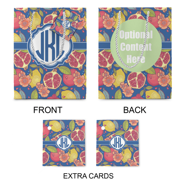 Pomegranates & Lemons Medium Gift Bag - Approval