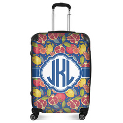 Pomegranates & Lemons Suitcase - 24" Medium - Checked (Personalized)