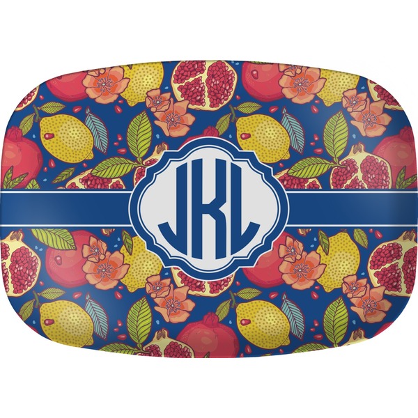 Custom Pomegranates & Lemons Melamine Platter (Personalized)