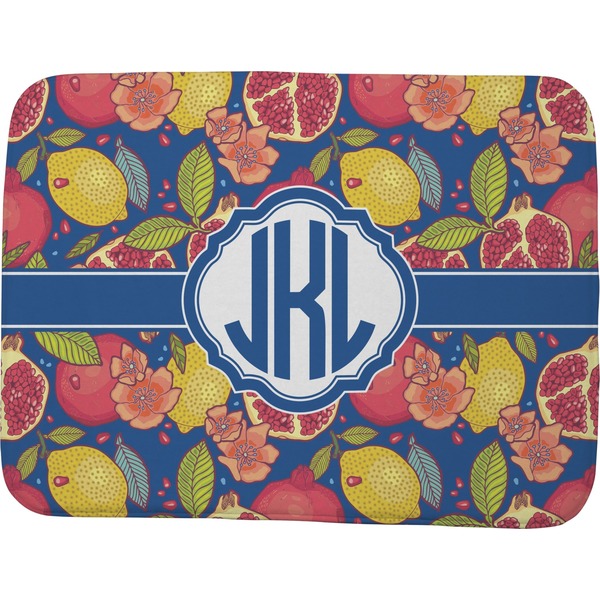 Pomegranates & Lemons Memory Foam Bath Mat 48 X 36