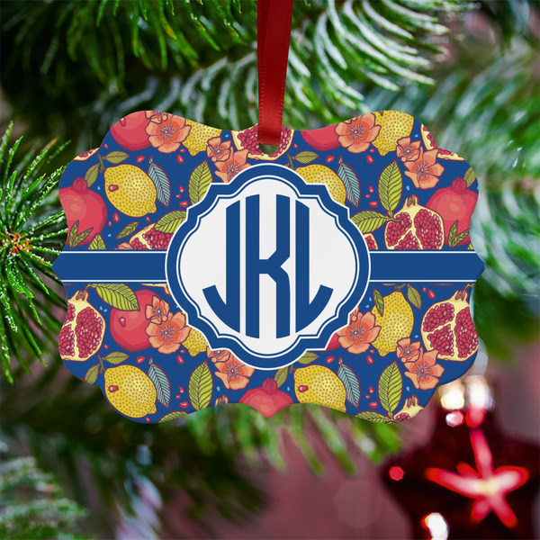 Pomegranates & Lemons Metal Benilux Ornament - Lifestyle