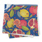 Pomegranates & Lemons Microfiber Dish Rag - FOLDED (square)