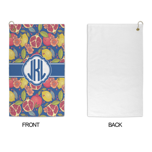 Pomegranates & Lemons Microfiber Golf Towels - APPROVAL