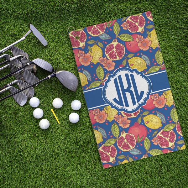 Pomegranates & Lemons Microfiber Golf Towels - LIFESTYLE
