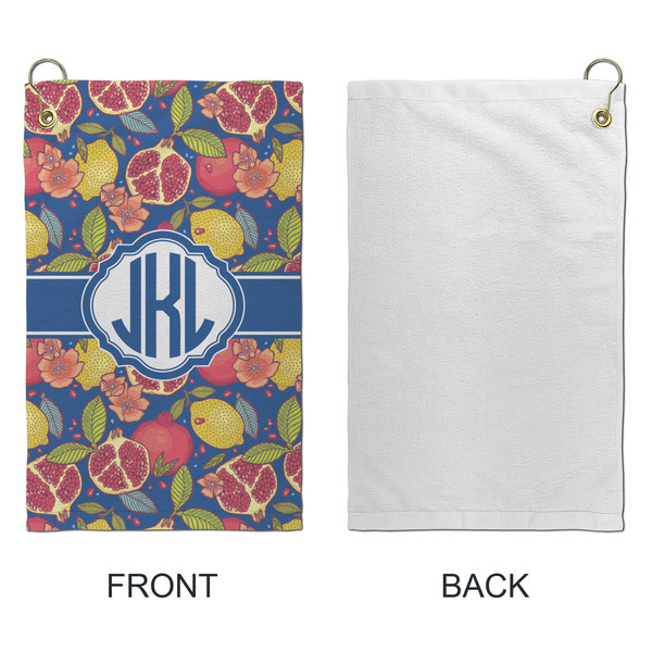 Pomegranates & Lemons Microfiber Golf Towels - Small - APPROVAL