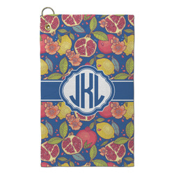 Pomegranates & Lemons Microfiber Golf Towel - Small (Personalized)