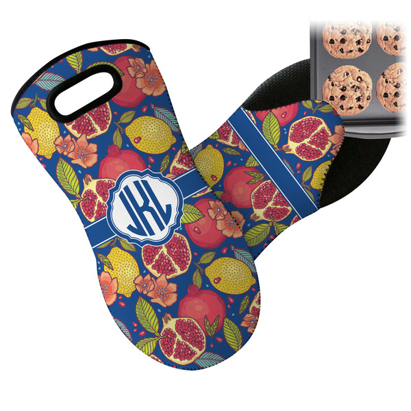 Pomegranates & Lemons Neoprene Oven Mitt