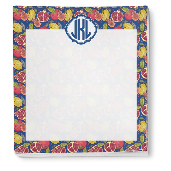 Pomegranates & Lemons Notepad - Apvl