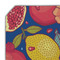 Pomegranates & Lemons Octagon Placemat - Single front (DETAIL)
