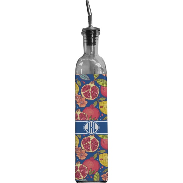 Custom Pomegranates & Lemons Oil Dispenser Bottle (Personalized)