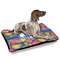Pomegranates & Lemons Outdoor Dog Beds - Large - IN CONTEXT