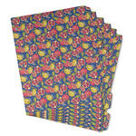 Pomegranates & Lemons Binder Tab Divider - Set of 6 (Personalized)