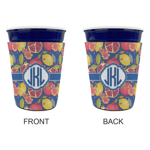 Pomegranates & Lemons Party Cup Sleeves - without bottom - Approval