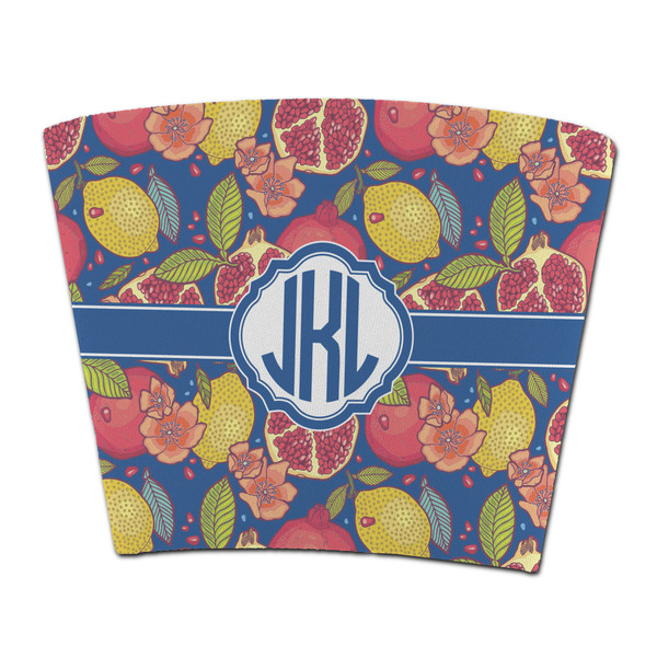 Custom Pomegranates & Lemons Party Cup Sleeve - without bottom (Personalized)