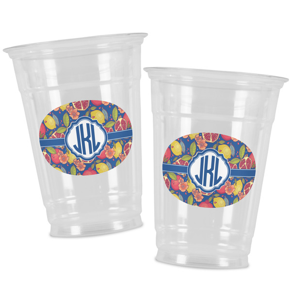 Pomegranates & Lemons Party Cups - 16oz - Alt View