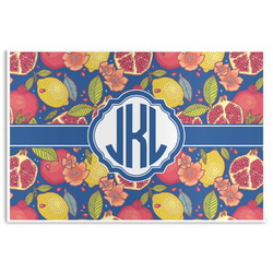 Pomegranates & Lemons Disposable Paper Placemats (Personalized)