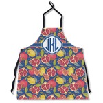 Pomegranates & Lemons Apron Without Pockets w/ Monogram