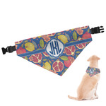 Pomegranates & Lemons Dog Bandana - Small (Personalized)