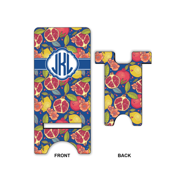 Pomegranates & Lemons Phone Stand - Front & Back