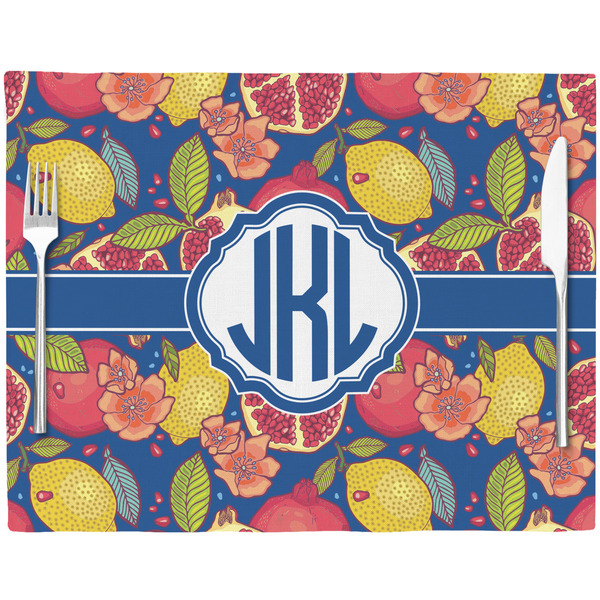 Pomegranates & Lemons Placemat with Props