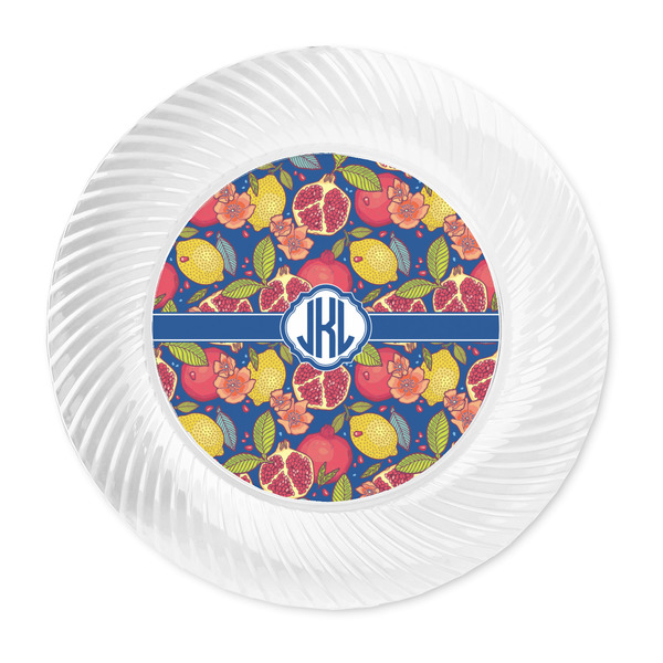 Pomegranates & Lemons Plastic Party Dinner Plates - Approval