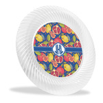 Pomegranates & Lemons Plastic Party Dinner Plates - 10" (Personalized)