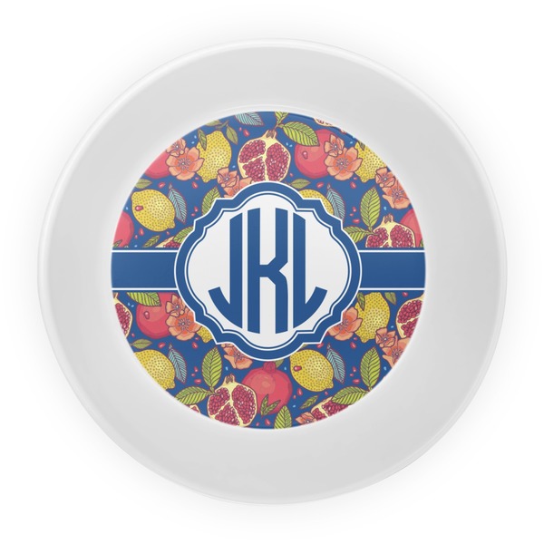 Pomegranates & Lemons Melamine Bowl - Center