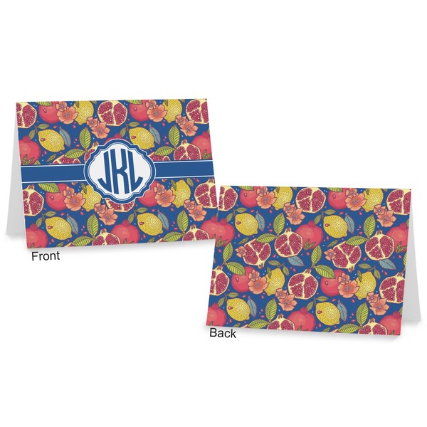 Pomegranates & Lemons Postcard - Front and Back