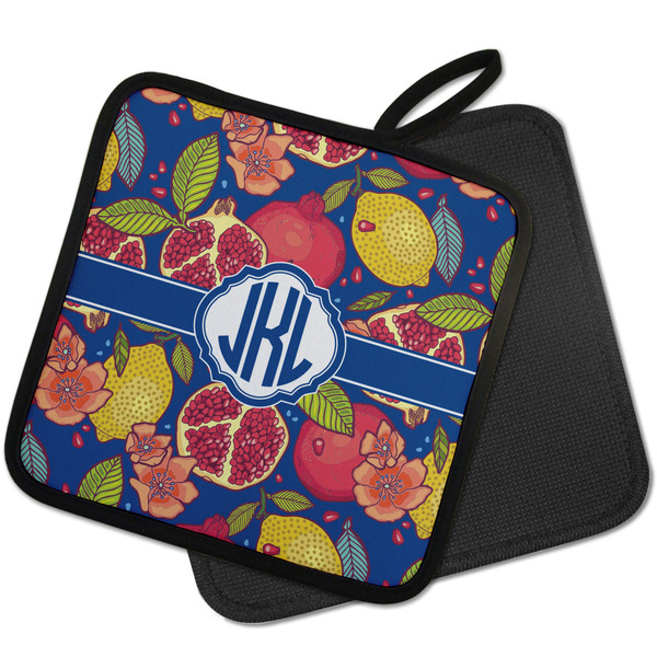 Pomegranates & Lemons Pot Holders - PARENT MAIN