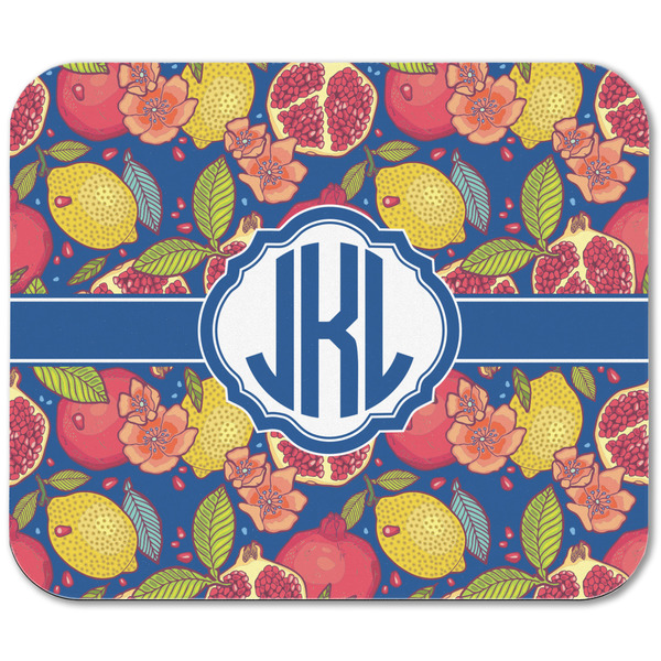 Pomegranates & Lemons Rectangular Mouse Pad - APPROVAL