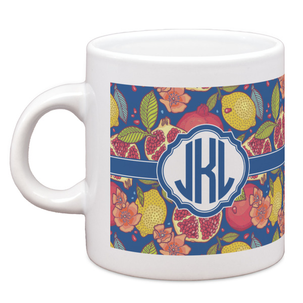 Pomegranates & Lemons Single Shot Espresso Cup - Single Front