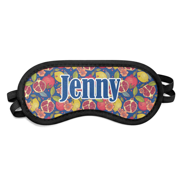 Custom Pomegranates & Lemons Sleeping Eye Mask (Personalized)