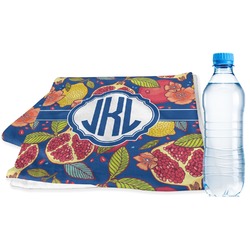 Pomegranates & Lemons Sports & Fitness Towel (Personalized)