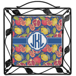 Pomegranates & Lemons Square Trivet (Personalized)