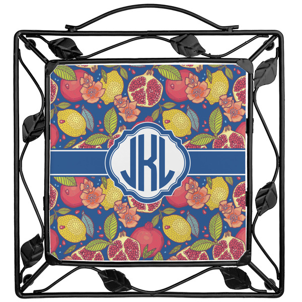 Custom Pomegranates & Lemons Square Trivet (Personalized)