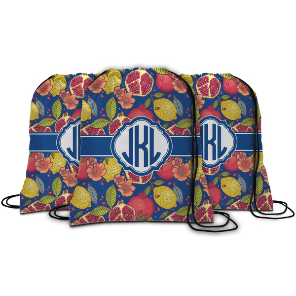 Pomegranates & Lemons String Backpack - MAIN