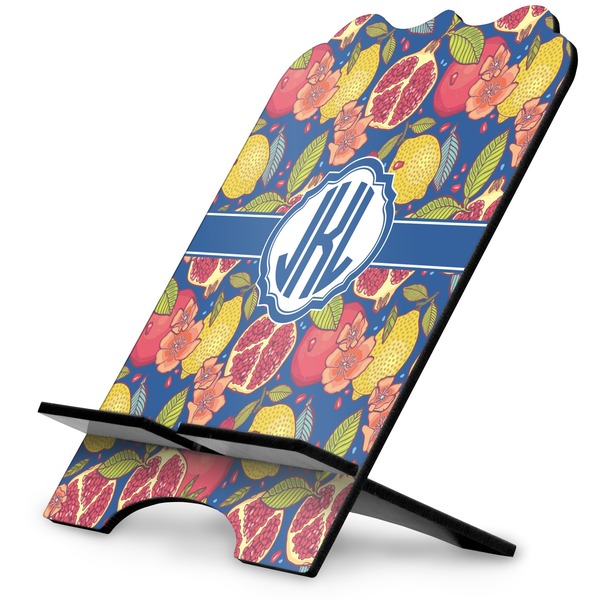 Custom Pomegranates & Lemons Stylized Tablet Stand (Personalized)