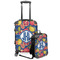 Pomegranates & Lemons Kids 2-Piece Luggage Set - Suitcase & Backpack (Personalized)