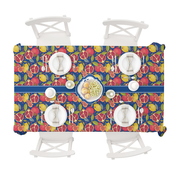Pomegranates & Lemons Tablecloths (58"x102") - TOP VIEW