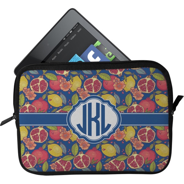 Custom Pomegranates & Lemons Tablet Case / Sleeve (Personalized)