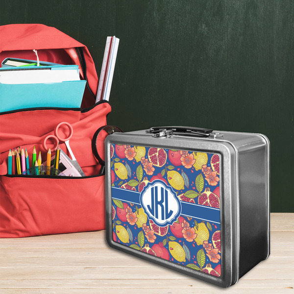 Pomegranates & Lemons Tin Lunchbox - LIFESTYLE