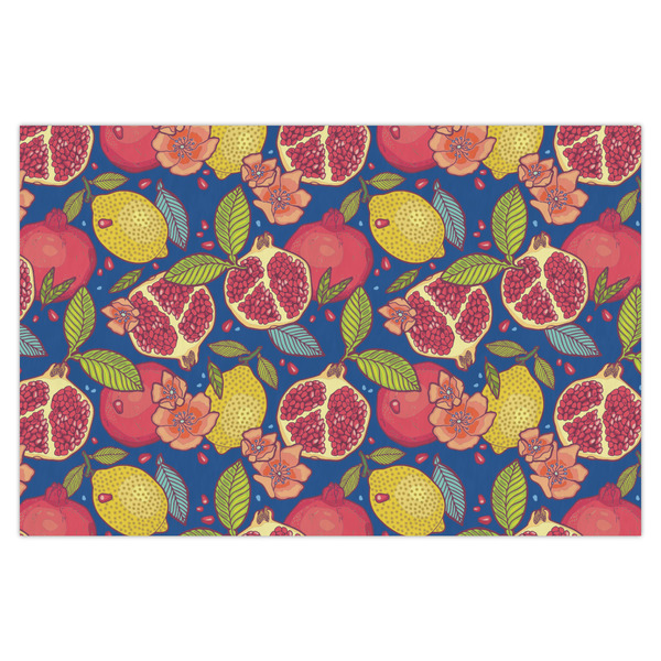 Custom Pomegranates & Lemons Tissue Paper Sheets - X-Large - Heavyweight