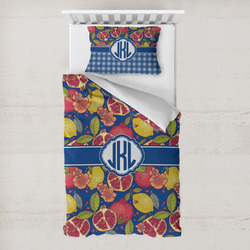 Pomegranates & Lemons Toddler Bedding w/ Monogram