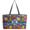 Pomegranates & Lemons Beach Totes Bag - w/ Black Handles (Personalized)
