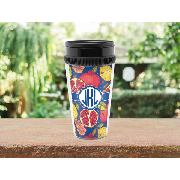 Pomegranates & Lemons Travel Mug Lifestyle (Personalized)